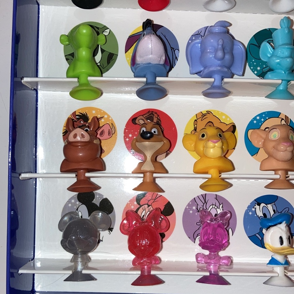 40! Disney Micro Popz Best Buddies Micro Pops box game collectors album - Picture 4 of 9